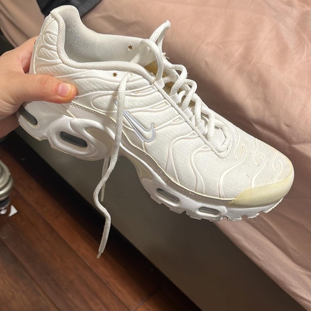 Brand new used once - Nike shoes white